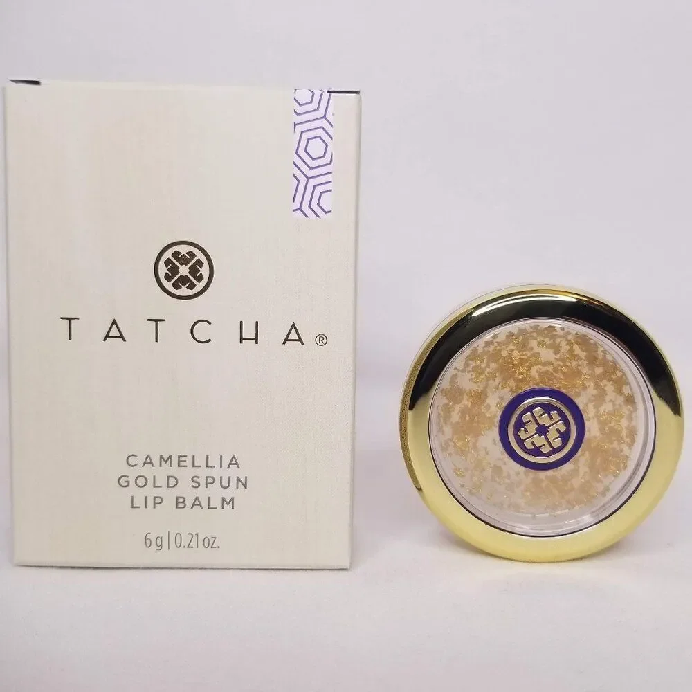 Tatcha -Camellia Gold Spun Moisturizing Lip Balm